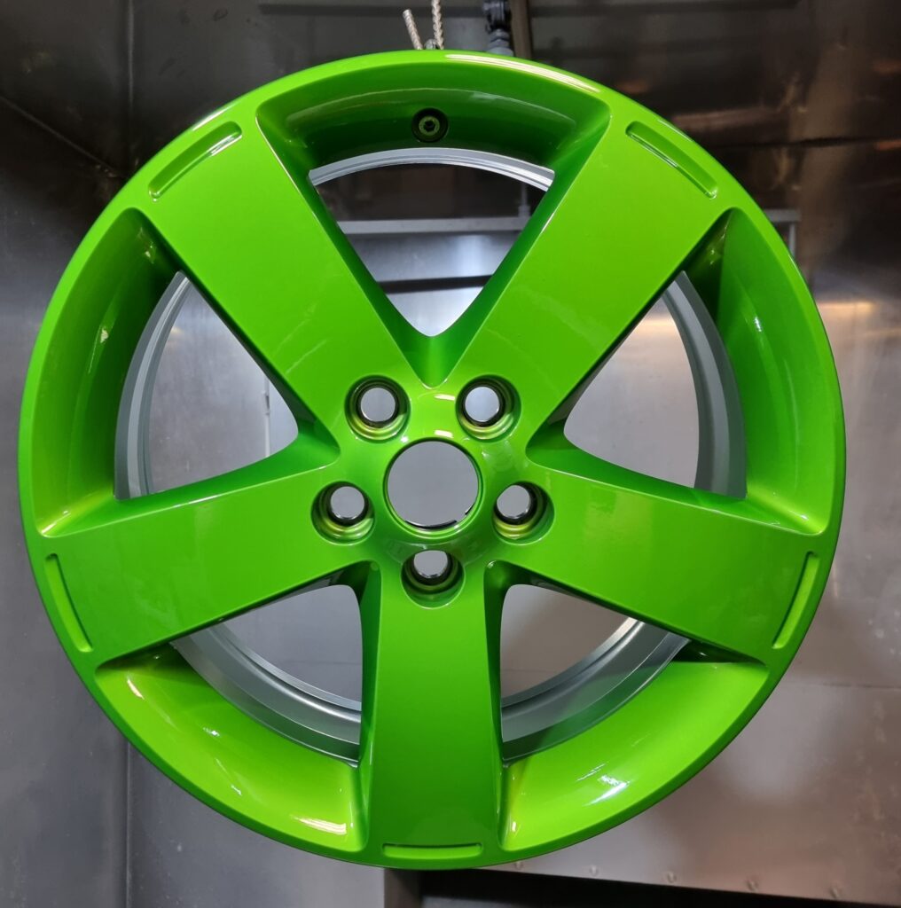 Alufelge Pulverbeschichtet